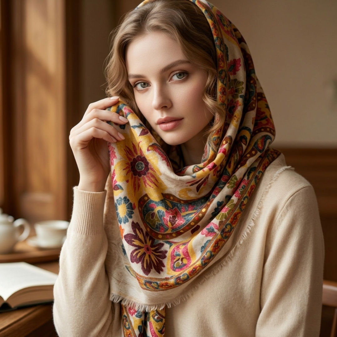 Designer Kani Shawl/Stole